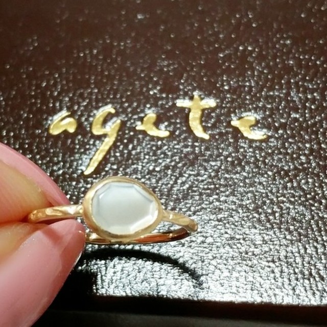 agete(アガット)のageteリング　6号 レディースのアクセサリー(リング(指輪))の商品写真