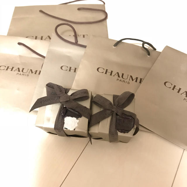 CHAUMET - ショーメ紙袋ら指輪ケースの通販 by nancy's shop｜ショーメ