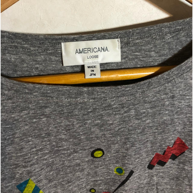 AMERICANA(アメリカーナ)のAMERICANA Tシャツ レディースのトップス(Tシャツ(長袖/七分))の商品写真