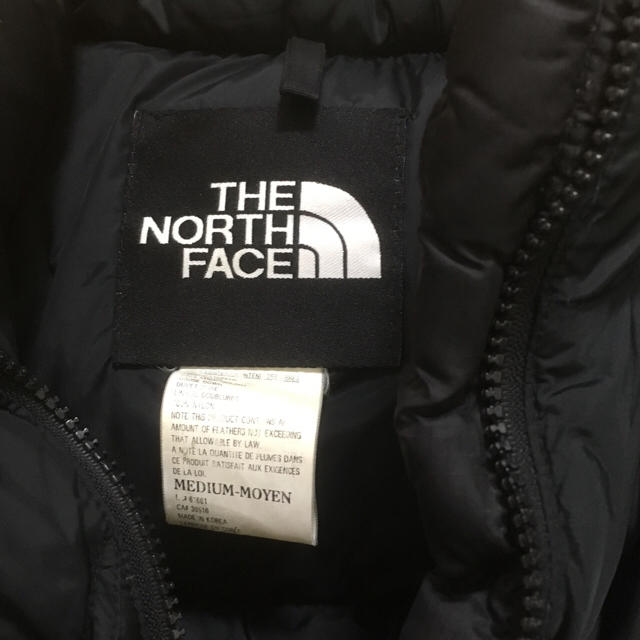 THE NORTH FACE(ザノースフェイス)のノースフェイス黒ヌプシ、ミディアム メンズのジャケット/アウター(ダウンジャケット)の商品写真