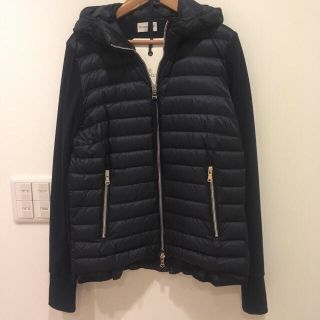 モンクレール(MONCLER)のりゅうかえ様専用  モンクレール 春ダウンパーカー  ネイビー(ダウンジャケット)