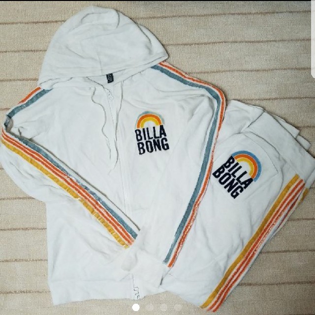 billabong(ビラボン)のbillabong ビラボン ジャージ セットアップ レディース レディースのルームウェア/パジャマ(ルームウェア)の商品写真