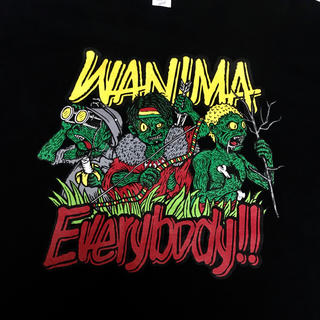 ワニマ(WANIMA)のWANIMA エビバデ Tシャツ ブラック XL(Tシャツ/カットソー(半袖/袖なし))