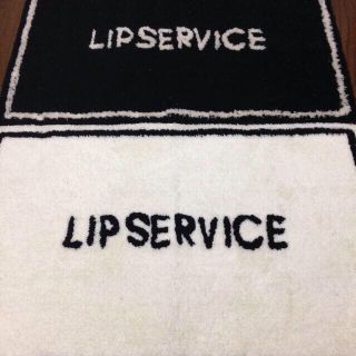 リップサービス(LIP SERVICE)のLIP マット ホワイトのみ(その他)