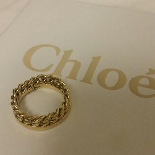 クロエ(Chloe)のChloe クロエ　ゴールドリング　チェーン　(リング(指輪))