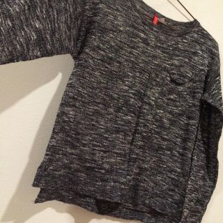 エイチアンドエム(H&M)の着心地抜群テロテロ素材♡ ロンT(Tシャツ(長袖/七分))