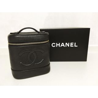 シャネル(CHANEL)のシャネル キャビアスキン バニティポーチ(ポーチ)