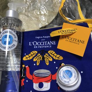 ロクシタン(L'OCCITANE)のロクシタン シアモイストクレンジングウォーターキット新品(クレンジング/メイク落とし)