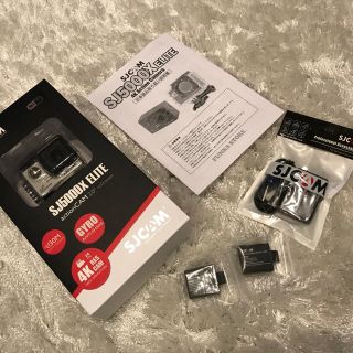 ゴープロ(GoPro)の【国内正規品】SJCAM SJ5000X Elite 銀 GoPro HERO5(ビデオカメラ)