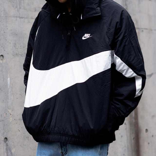 黒XL nike アノラック-