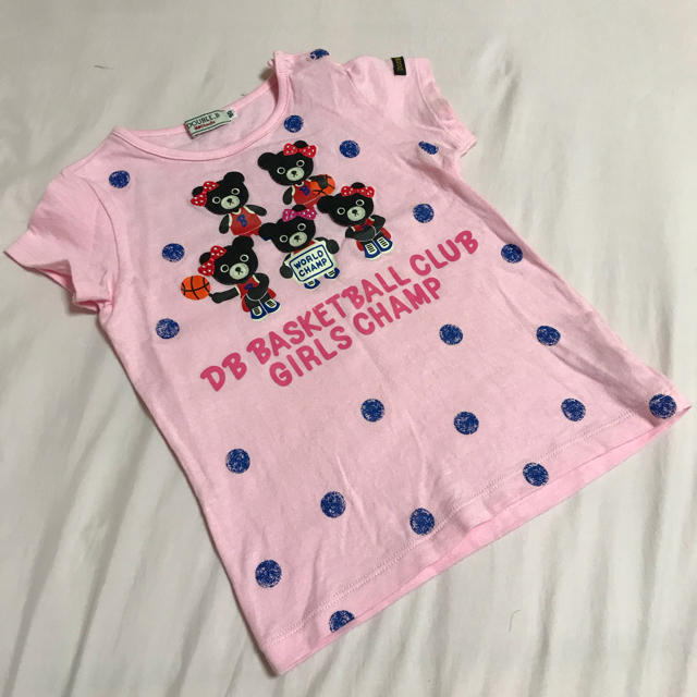 mikihouse(ミキハウス)の90 ダブルB☆B子ちゃんTシャツ キッズ/ベビー/マタニティのキッズ服女の子用(90cm~)(Tシャツ/カットソー)の商品写真