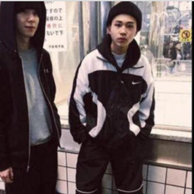 菅田将暉 中田圭佑着用 NIKE ナイロンジャケット90s www.withmandy.com
