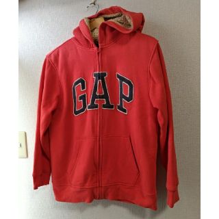 ギャップ(GAP)のGAP/ギャップ/裏ボア/日本160cm（USキッズXXL）ジップフードパーカー(ジャケット/上着)