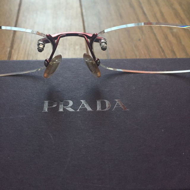 PRADA(プラダ)のプラダ♡伊達眼鏡 レディースのアクセサリー(その他)の商品写真