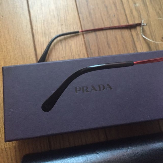 PRADA(プラダ)のプラダ♡伊達眼鏡 レディースのアクセサリー(その他)の商品写真