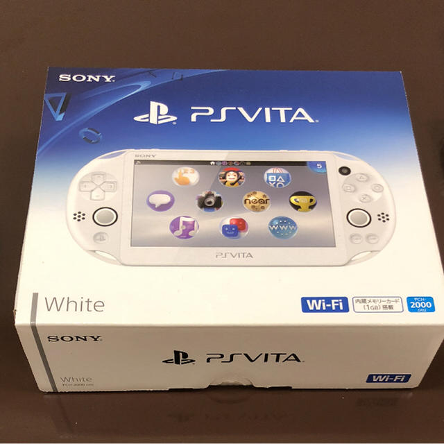 PlayStation Vita - PSVITA PCH-2000 白 美品 メモリースティック16G付の通販 by たろう's  shop｜プレイステーションヴィータならラクマ
