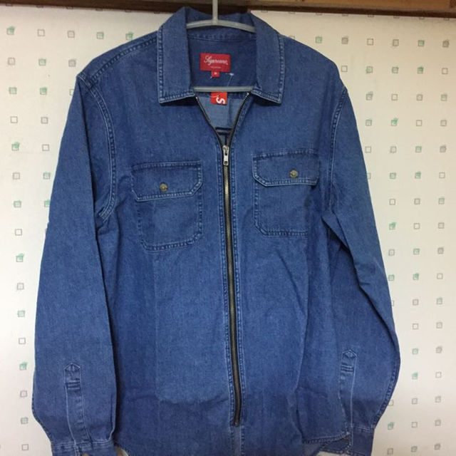 Supreme - 16ss SUPREME Denim Zip Shirt 新品 Mサイズ Boxの通販 by