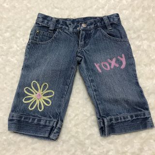 ロキシー(Roxy)の[roxy]☆美品☆ロキシー デニム 100(パンツ/スパッツ)