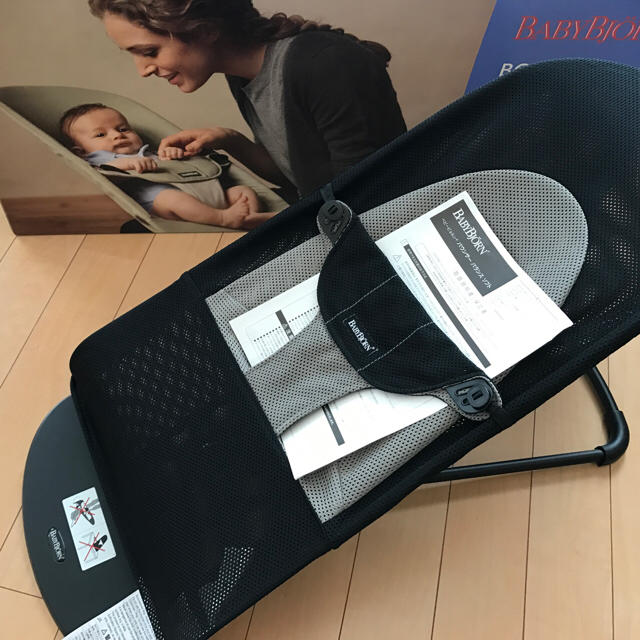 BABYBJORN(ベビービョルン)の【mst様取り置き】ベビービョルン バウンサー バランスソフト メッシュ  キッズ/ベビー/マタニティのキッズ/ベビー/マタニティ その他(その他)の商品写真