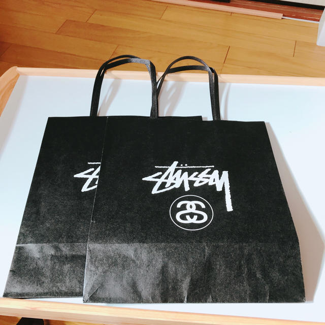 STUSSY(ステューシー)のTWICE98343965様専用  STUSSY ショッピングバッグ 1枚 レディースのバッグ(ショップ袋)の商品写真