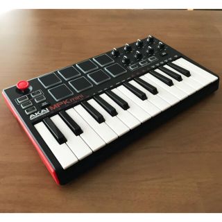 AKAI MPK mini MK2 MIDIキーボードコントローラー(MIDIコントローラー)