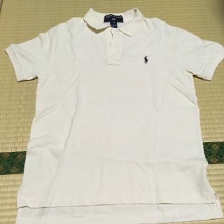 ポロラルフローレン(POLO RALPH LAUREN)の値下げ!! 未使用 ラルフローレン ポロスポーツ ポロシャツ クリーム Sサイズ(ポロシャツ)