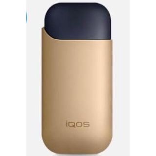 アイコス(IQOS)のIQOSカバー シャンパンゴールド(タバコグッズ)