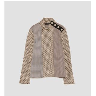 ザラ(ZARA)のZARA パッチワークトップス (こじるり着用)(その他)