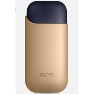 アイコス(IQOS)のIQOSカバー シャンパンゴールド(タバコグッズ)