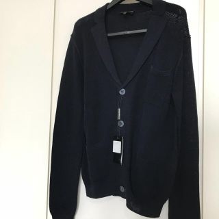 エンポリオアルマーニ(Emporio Armani)のEMPORIO ARMANI エンポリオアルマーニ 新品未使用 ニットジャケット(カーディガン)