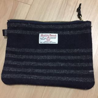 ハリスツイード(Harris Tweed)の【閲覧者限定】HarrisTweedクラッチバッグ12,000円→5,500円(セカンドバッグ/クラッチバッグ)