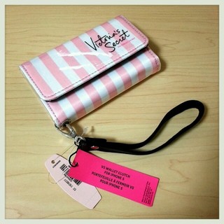 ヴィクトリアズシークレット(Victoria's Secret)のiPhone5/5sケース財布(モバイルケース/カバー)