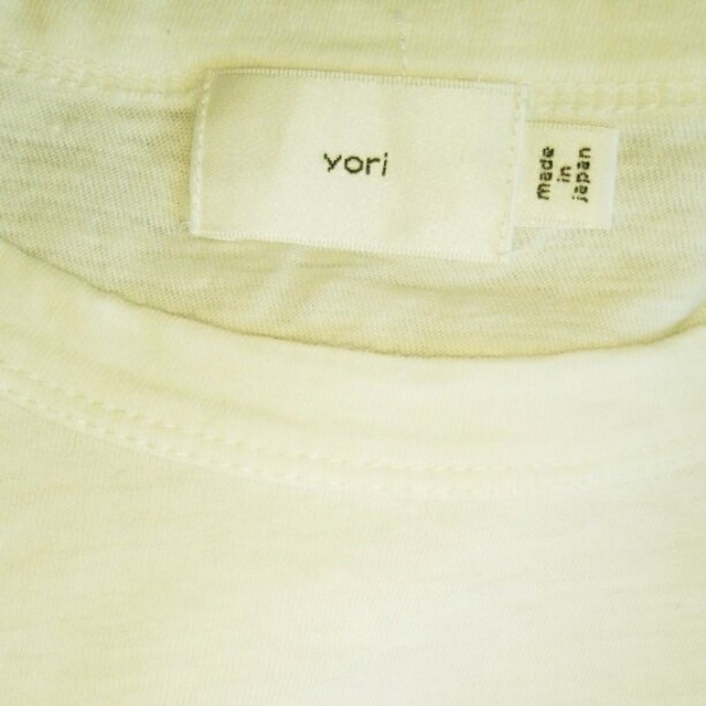 yori スクエアスリーブTシャツ レディースのトップス(Tシャツ(半袖/袖なし))の商品写真