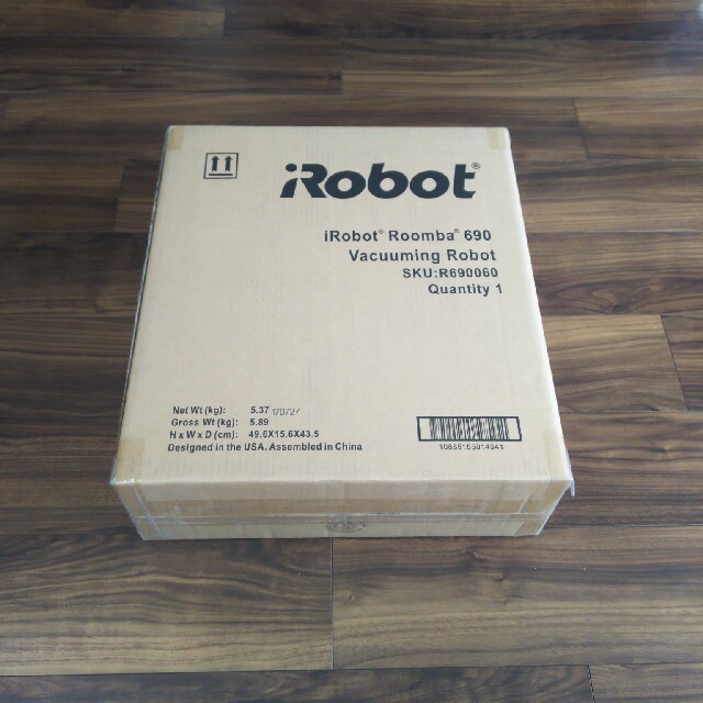 クリスマス特集2021 iRobot - きちすけ様専用。アイロボット ルンバ690 掃除機