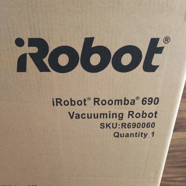 iRobot(アイロボット)のきちすけ様専用。アイロボット ルンバ690 スマホ/家電/カメラの生活家電(掃除機)の商品写真