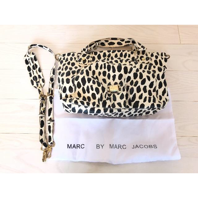 marc by marc jacobs ♥ダルメシアン柄②wayバッグ