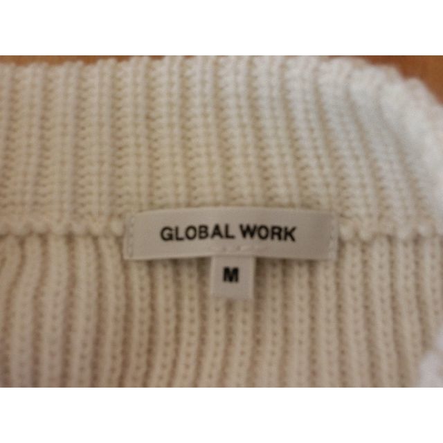 GLOBAL WORK(グローバルワーク)の【GLOBAL WORK】サイドスリットニット(Mサイズ) レディースのトップス(ニット/セーター)の商品写真