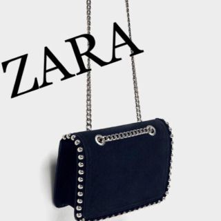 ザラ(ZARA)のZARA スタッズショルダーバック(ショルダーバッグ)