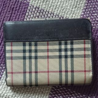 バーバリー(BURBERRY)のBURBERRY 二つ折り財布(財布)