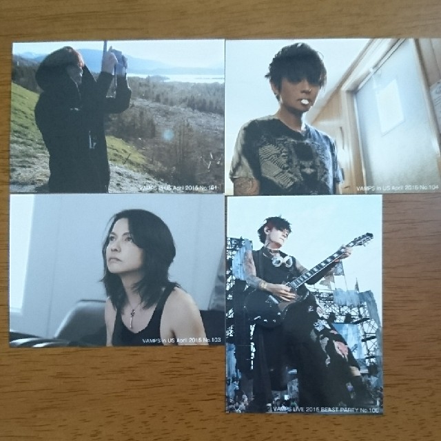 VAMPS トレーディングフォト 12枚 VAMPS トレーディングフォト 12枚