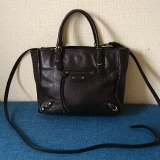 バレンシアガバッグ(BALENCIAGA BAG)のバレンシアガ ペーパー 2way ショルダー トートバッグ ラムレザー(ショルダーバッグ)