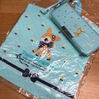 ハミングミント(ハミングミント)のメロディーン様専用♪ 新品♪ ハミングミント 筆箱 ナップサック セット☺︎ (ペンケース/筆箱)