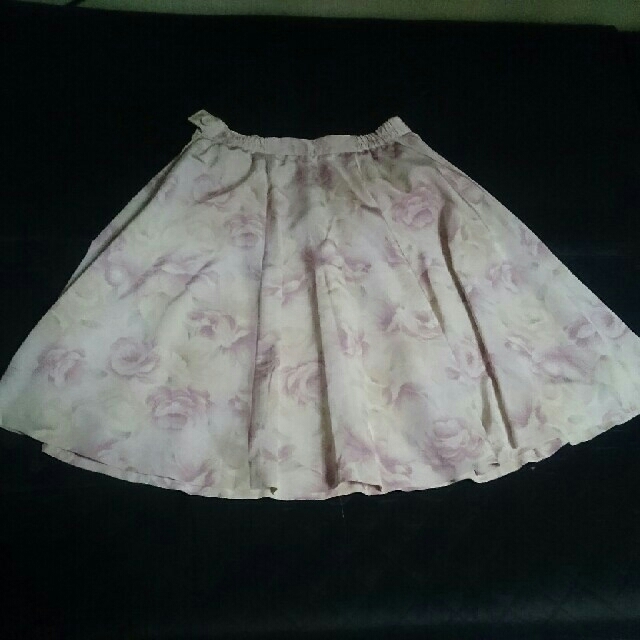 フレアスカート  淡いピンク レディースのスカート(ミニスカート)の商品写真