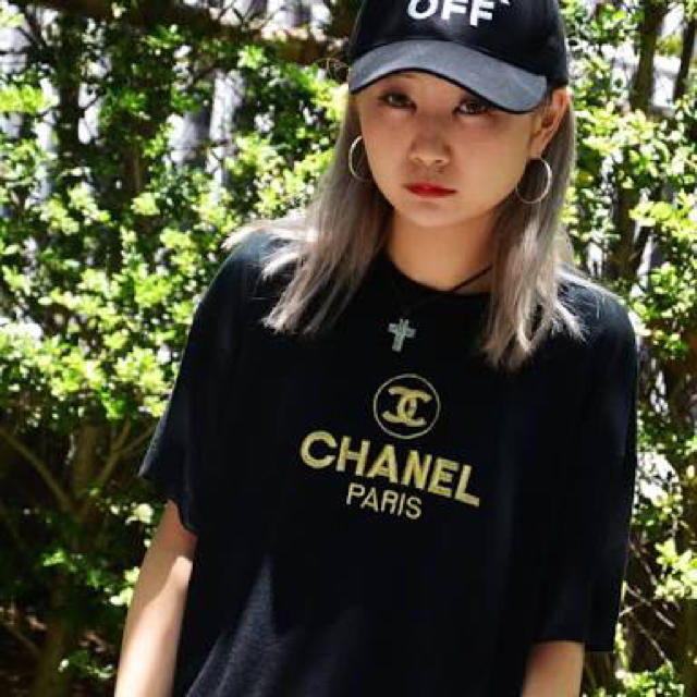 CHANEL(シャネル)のブートシャネルＴシャツ レディースのトップス(Tシャツ(半袖/袖なし))の商品写真