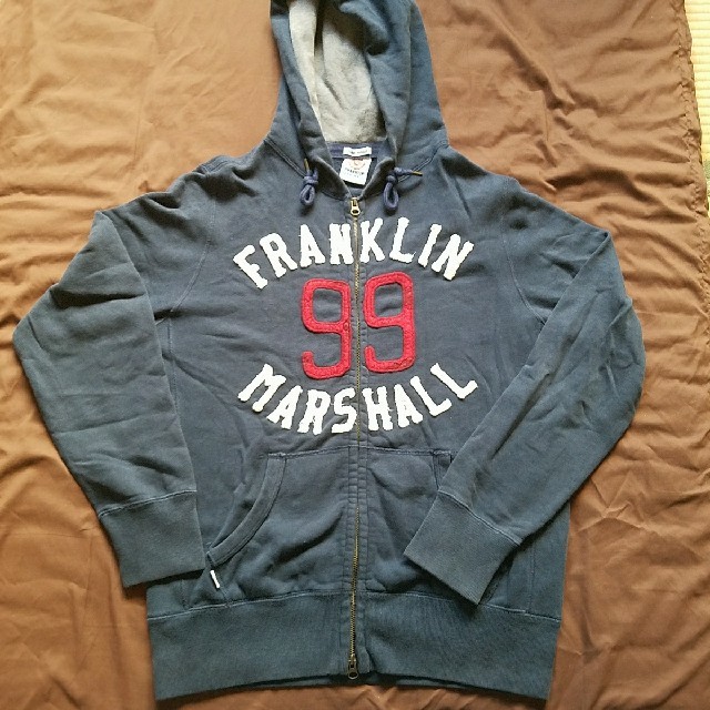 FRANKLIN&MARSHALL(フランクリンアンドマーシャル)のFRANKLINMARSHALL フランクリンマーシャル ジップパーカー M メンズのトップス(パーカー)の商品写真