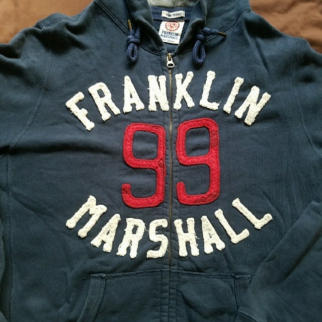 FRANKLIN&MARSHALL(フランクリンアンドマーシャル)のFRANKLINMARSHALL フランクリンマーシャル ジップパーカー M メンズのトップス(パーカー)の商品写真