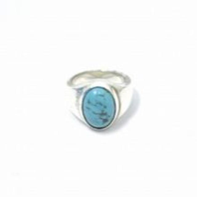 HS Turquoise Ring ターコイズリング メンズのアクセサリー(リング(指輪))の商品写真