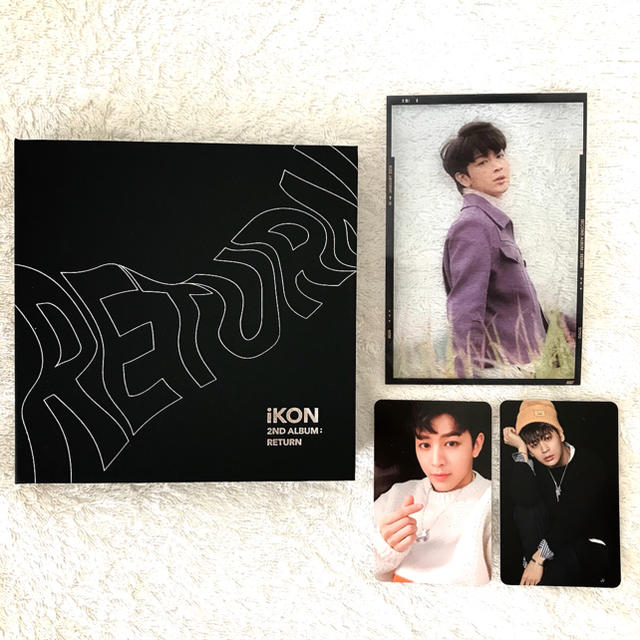 iKON(アイコン)の[送料込!!] iKON Return Black ユニョンセット エンタメ/ホビーのCD(K-POP/アジア)の商品写真