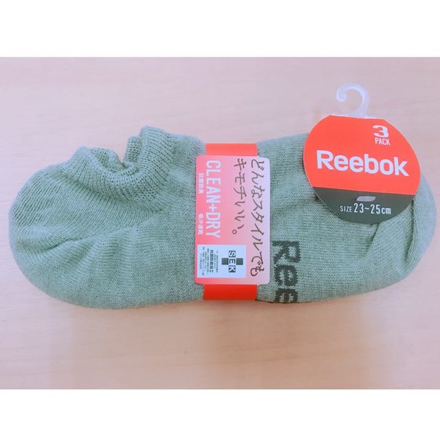 Reebok(リーボック)の【送料無料】【新品未使用】Reebok  リーボック 3足 23〜25 レディースのレッグウェア(その他)の商品写真