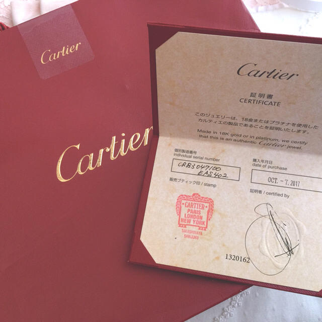 Cartier(カルティエ)の【メル様 専用】 レディースのアクセサリー(ネックレス)の商品写真